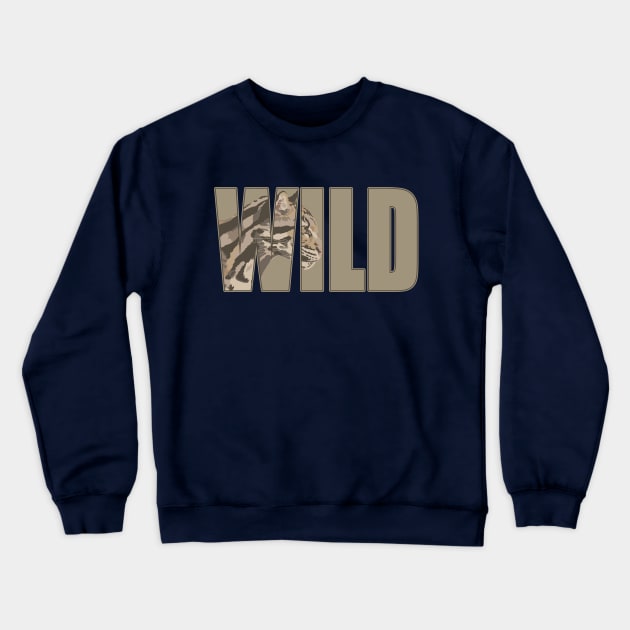 Wild Crewneck Sweatshirt by GeoCreate